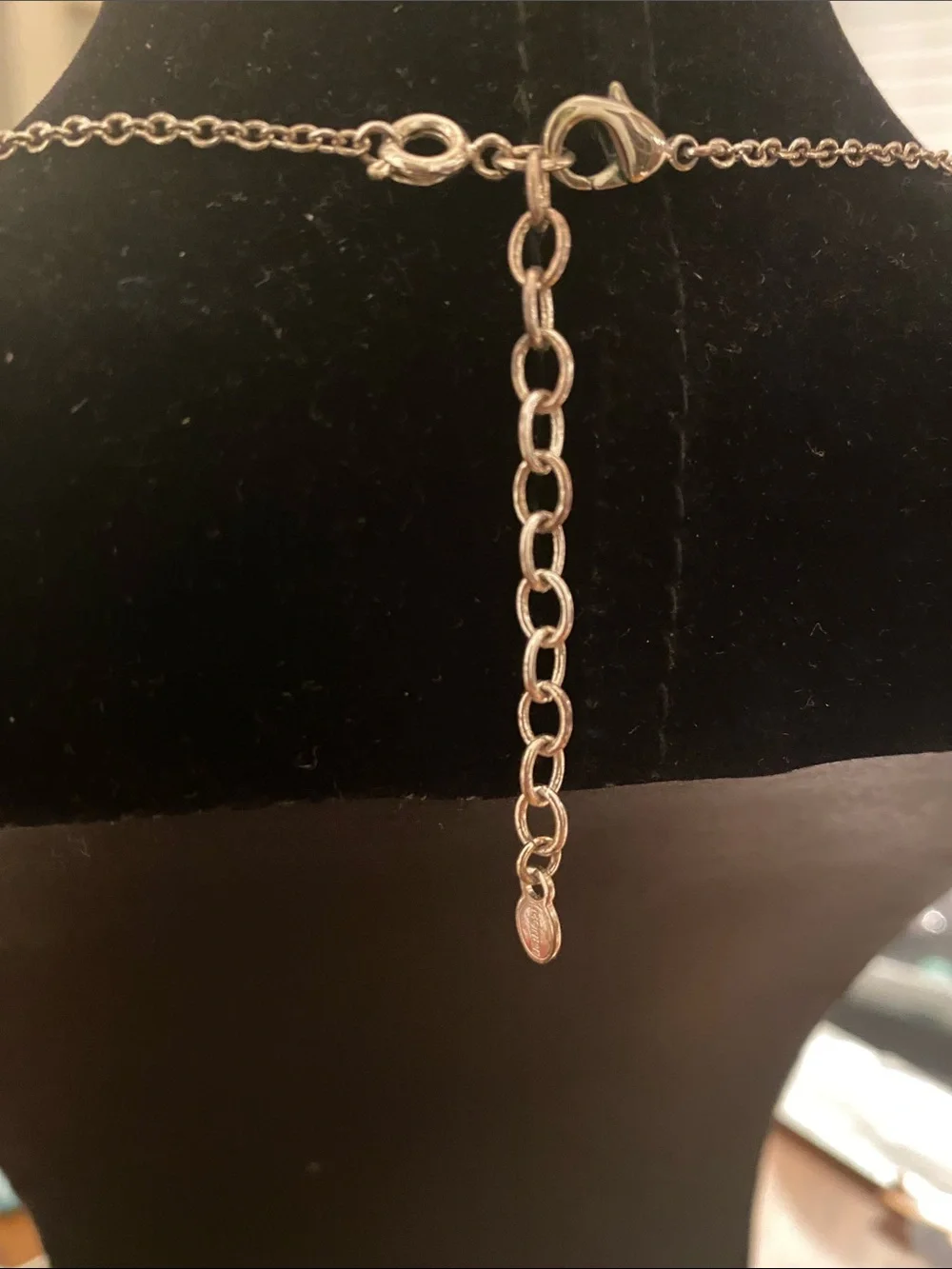 Monet Black and Gold Floral Pendant Necklace